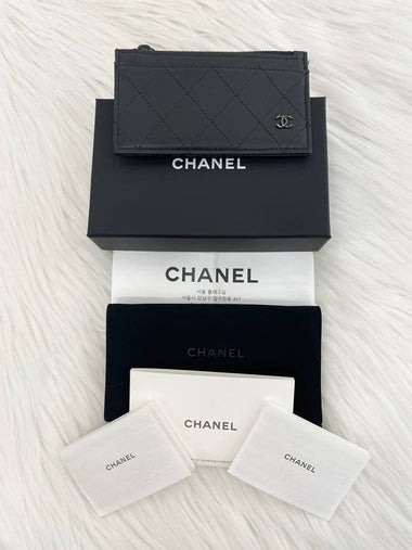 Women s Pre Collection CC Quilted Zipper Wallet AP3823 Unused - CHANEL - BALAAN 1