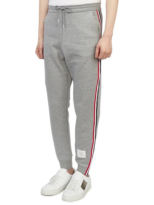 Stripe Track Pants Light Grey - THOM BROWNE - BALAAN 3