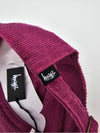 Graffiti Corduroy Low Pro Ball Cap Purple - STUSSY - BALAAN 9