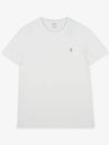 Men s pony embroidery white short sleeve t shirt 710671438 309 - POLO RALPH LAUREN - BALAAN 3