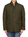 Men's Lutz Quilted Padding Brown - BARBOUR - BALAAN 5