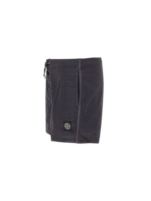 Swimming Nylon Trunk Shorts Grey - STONE ISLAND - BALAAN 3