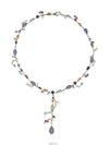 Meli Melo Diamond Multicolor Jam Stone Necklace 74367 - CARTIER - BALAAN 1