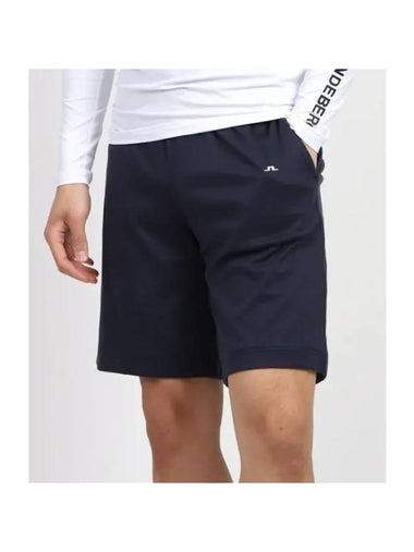 Men's Logo Shorts Navy - J.LINDEBERG - BALAAN 1