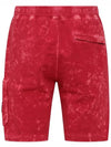 Waffen Patch Off-Dye Bermuda Shorts Pink - STONE ISLAND - BALAAN 4