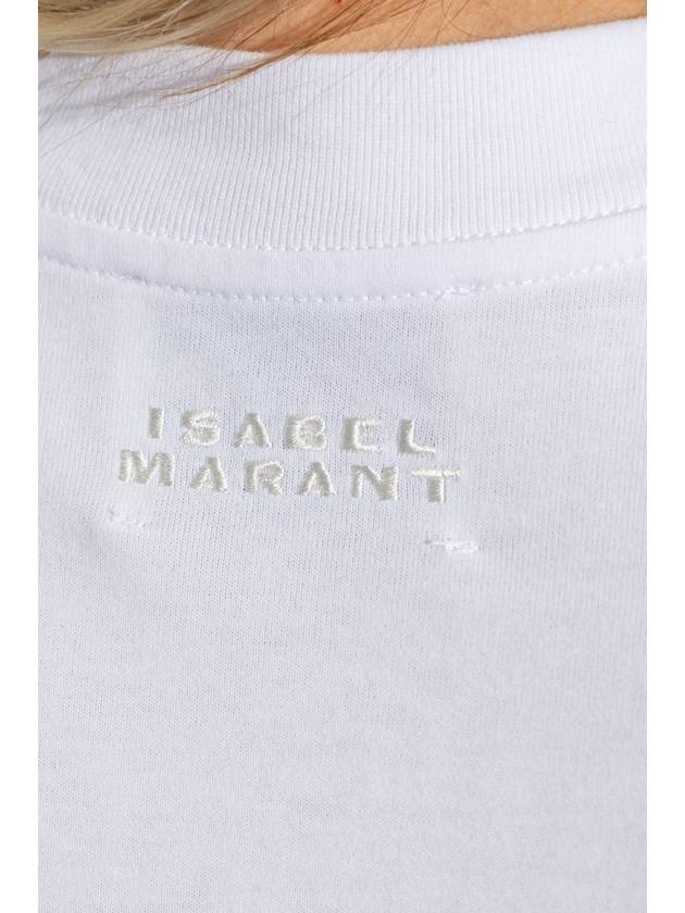 Isabel Marant T-shirt Zaely, Women's, White - ISABEL MARANT - BALAAN 5