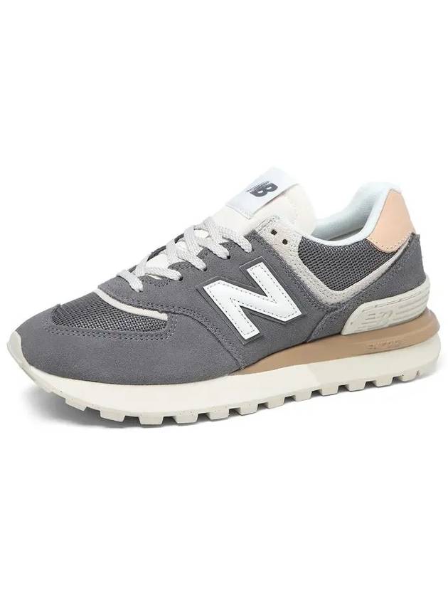 574 Low Top Sneakers Apollo Grey - NEW BALANCE - BALAAN 7