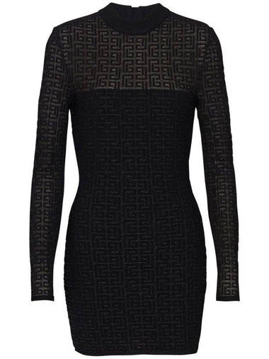 Balmain Pb Labyrinth Short Dress - BALMAIN - BALAAN 1