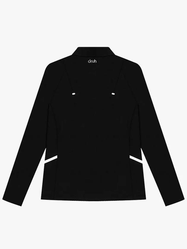 Drew Cut-out Poly Long Sleeve T-Shirt DF41LT03BLACK - DRUH GOLF - BALAAN 2