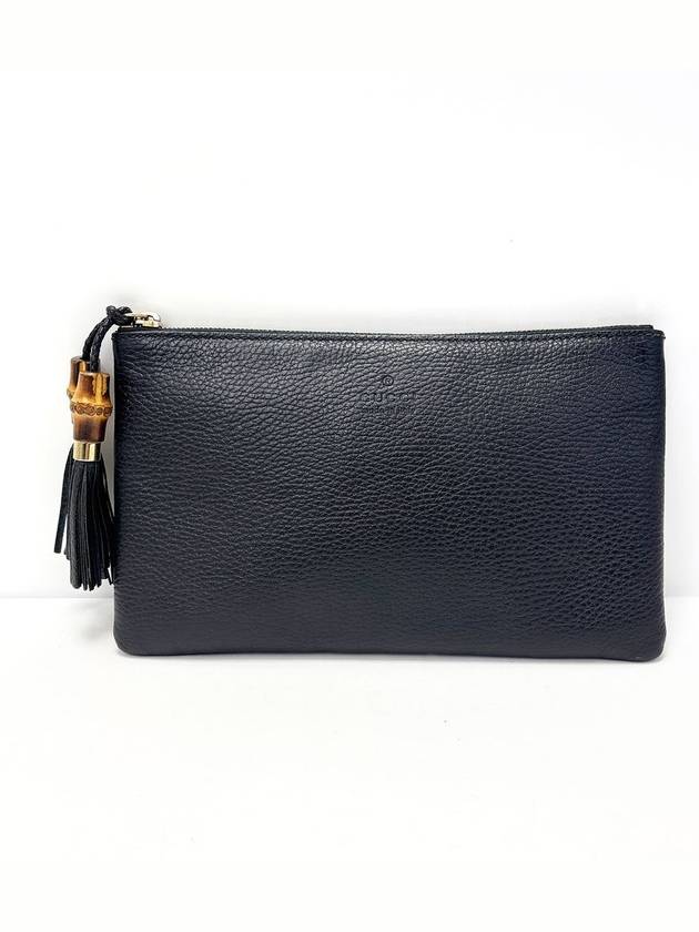 Bamboo black clutch bag 4TGUB48722 - GUCCI - BALAAN 2