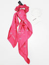 CC Logo Silk Hair Chouchou Gopchang Hair Scarf AA8331 - CHANEL - BALAAN 3