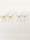 Bow Bow Earrings Silver - ELYONA - BALAAN 5