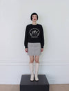 Shell Flower Sweatshirt BLACK - RUBATI - BALAAN 4