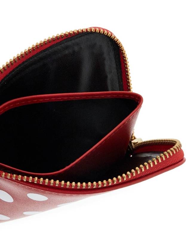 Polka Dot Zipper Coin Purse Red - COMME DES GARCONS WALLET - BALAAN 3