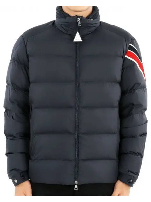 Men s Solayan short down padding navy blue - MONCLER - BALAAN 2