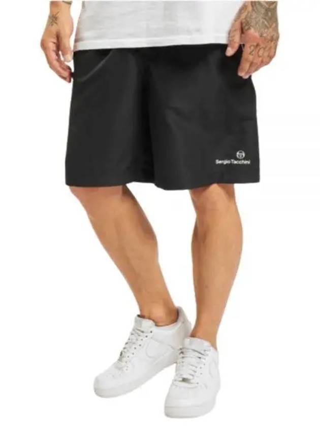 ROB 021 SHORT MVS23 39172BLACKwhite shorts - SERGIO TACCHINI - BALAAN 1