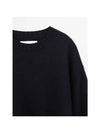 Back tie detail crew neck knit J01GP0101 J14601402 - JIL SANDER - BALAAN 4