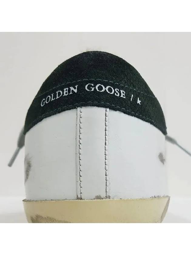 Men's Shearling Superstar Low Top Sneakers White Black Tab - GOLDEN GOOSE - BALAAN 8