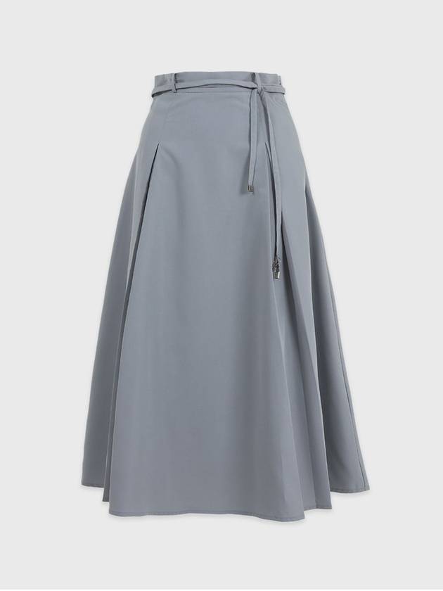 Nerine Strap Long Pleated Skirt - MICANE - BALAAN 8