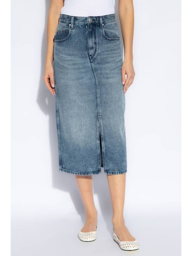 Isabel Marant ‘Tilauria’ Denim Skirt, Women's, Blue - ISABEL MARANT - BALAAN 3