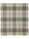 Vintage Check Wool Scarf Beige - BURBERRY - BALAAN 1