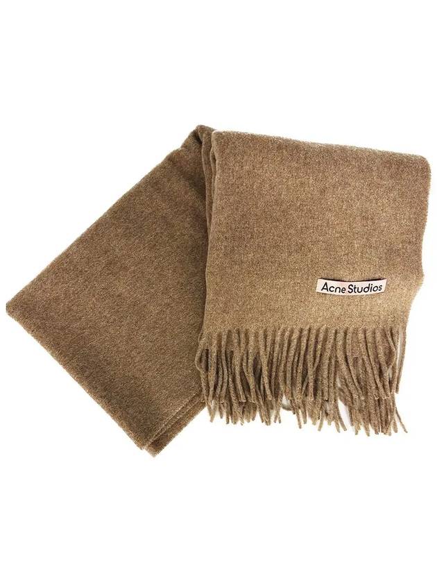 Canada New Scarf Light Brown Melange - ACNE STUDIOS - BALAAN 5