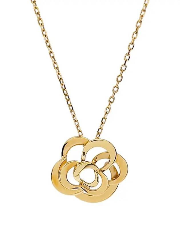 Field camellia necklace 18K yellow gold 3ET1757 - CHANEL - BALAAN 1