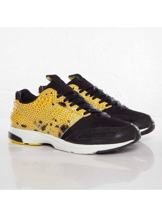 01Q21826AdiZeroAdios2 ConsortiumBlack Gold Snakeskin - ADIDAS - BALAAN 1