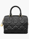 Groove 25 Bag Black Macrocannage Calfskin M1365UBOL M900 - DIOR - BALAAN 3