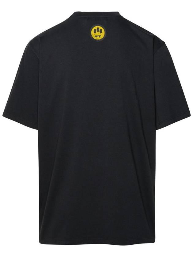 Barrow Black Cotton T-Shirt - CLAIRE BARROW - BALAAN 3