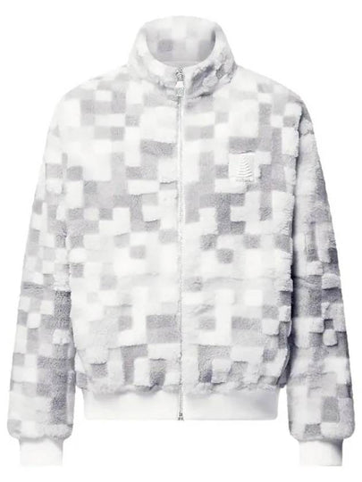 Fleece Blouson Jacket White - LOUIS VUITTON - BALAAN 2