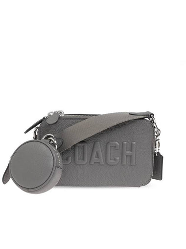 Coach Charter Slim Shoulder Bag, Men's, Grey - COACH - BALAAN 1