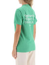 Racquet Club Cotton Short Sleeve T-Shirt Green - SPORTY & RICH - BALAAN 4