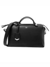 By The Way Boston Leather Medium Tote Bag Black - FENDI - BALAAN 2