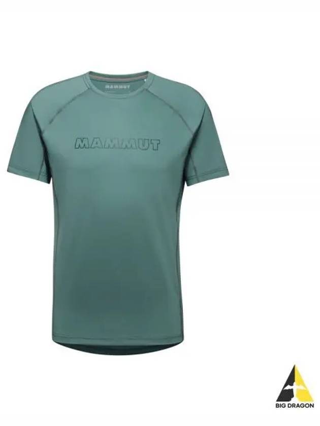 Men's Selun FL Logo Short Sleeve T-Shirt Dark Jade - MAMMUT - BALAAN 2