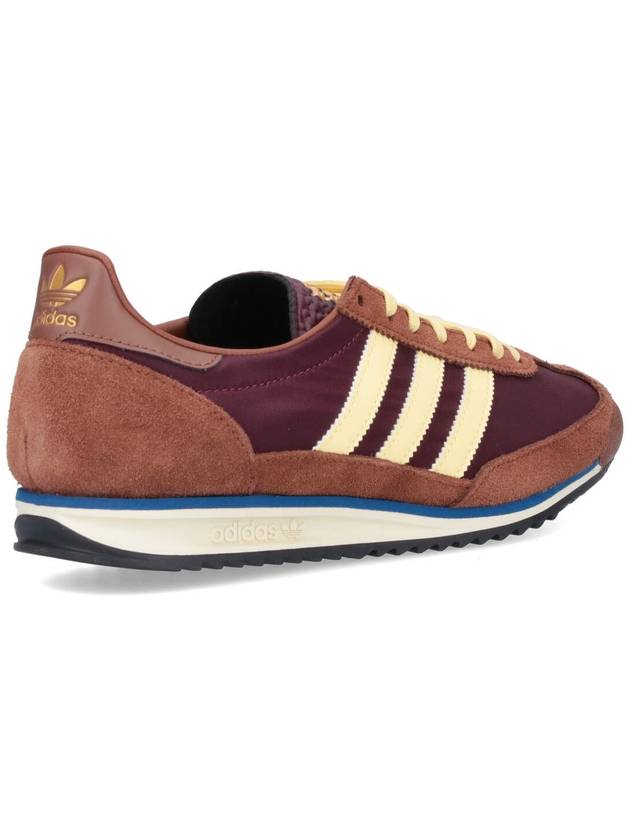 SL 72 OG Suede Low Top Sneakers Maroon Almost Yellow - ADIDAS - BALAAN 5