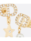 Petit CD Lucky Charms Earrings Gold Finish Metal - DIOR - BALAAN 3