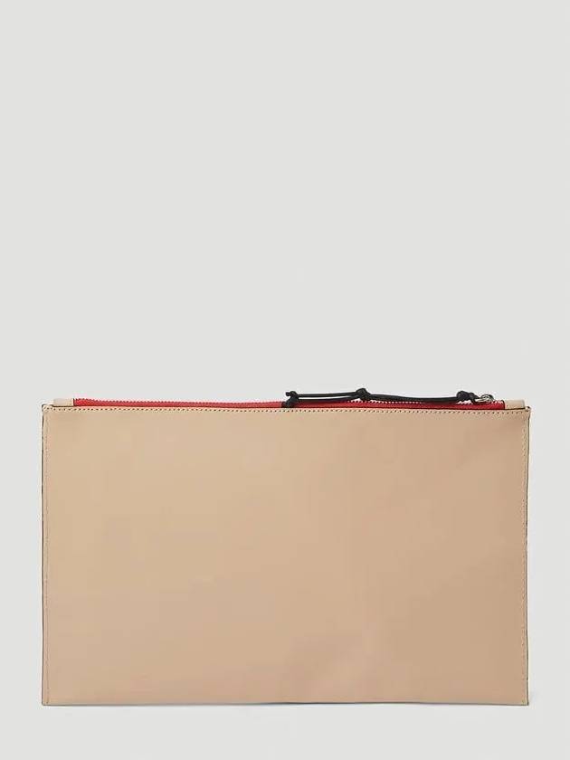 Studio Leather Pouch Bag Beige - VIVIENNE WESTWOOD - BALAAN 4