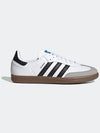 Men's Samba Vegan Low Top Sneakers White - ADIDAS - BALAAN 3