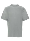 Pleats Short Sleeve T-Shirt Warm Grey - ISSEY MIYAKE - BALAAN 1