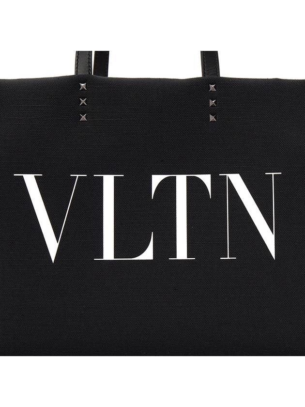 Medium Shopper Tote Bag Black - VALENTINO - BALAAN 8