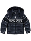 Kids TRUYERE Down Padded Jacket Navy 1A00051 595ZJ 778 8 10A - MONCLER - BALAAN 3