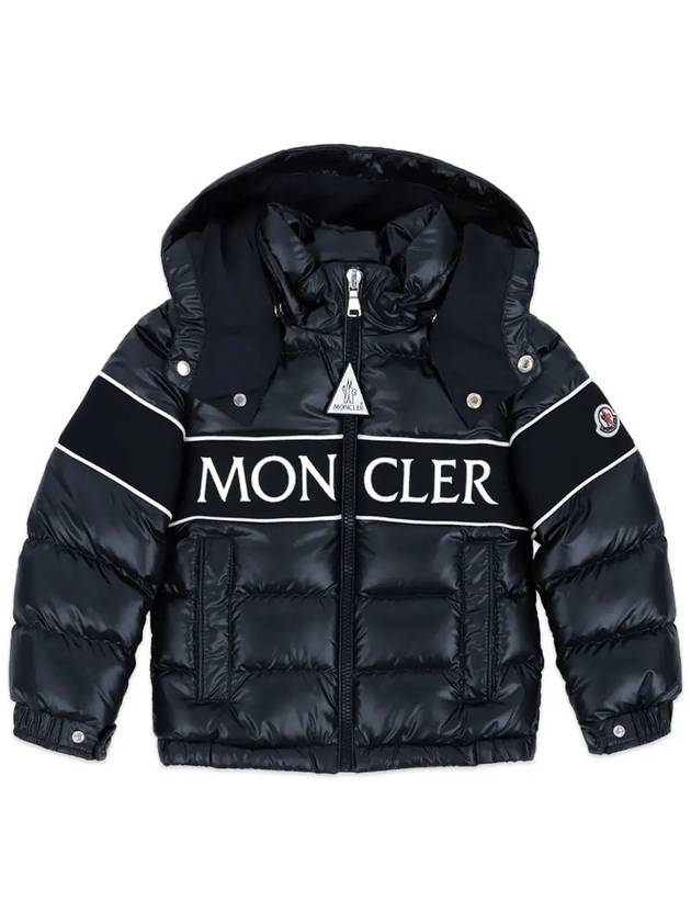 Kids TRUYERE Down Padded Jacket Navy 1A00051 595ZJ 778 8 10A - MONCLER - BALAAN 3