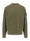 Compass Badge Sweatshirt Green - STONE ISLAND - BALAAN 2