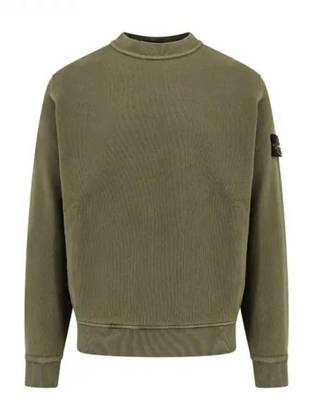 Compass Badge Sweatshirt Green - STONE ISLAND - BALAAN 2