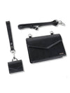 Chelsea Square Leather Minimal Cross Bag Black - S SY - BALAAN 1