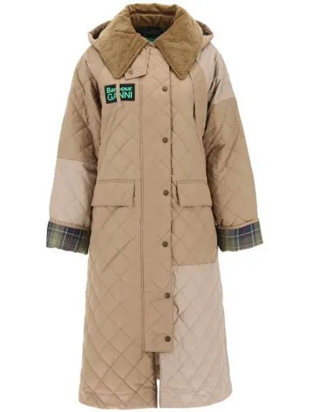 Burghley Quilted Padding Honey - BARBOUR - BALAAN 2