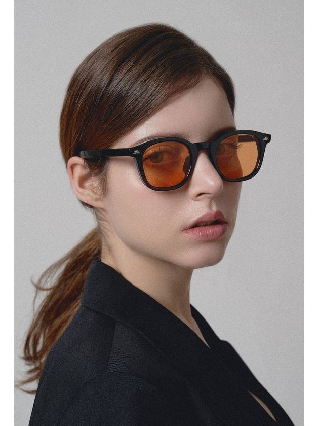 YLeen BLACK SUNGLASS ORANGE - RECLOW - BALAAN 1