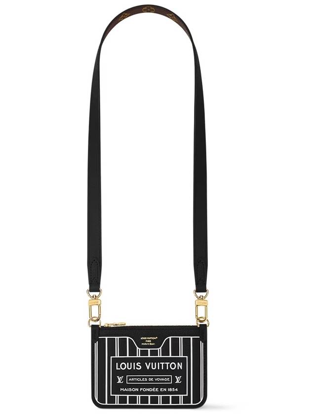 Neverfull Bandouliere Inside Out BB Monogram Tote Bag Black - LOUIS VUITTON - BALAAN 7