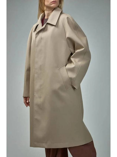 Button Car Coat Single Coat Beige - LEMAIRE - BALAAN 2